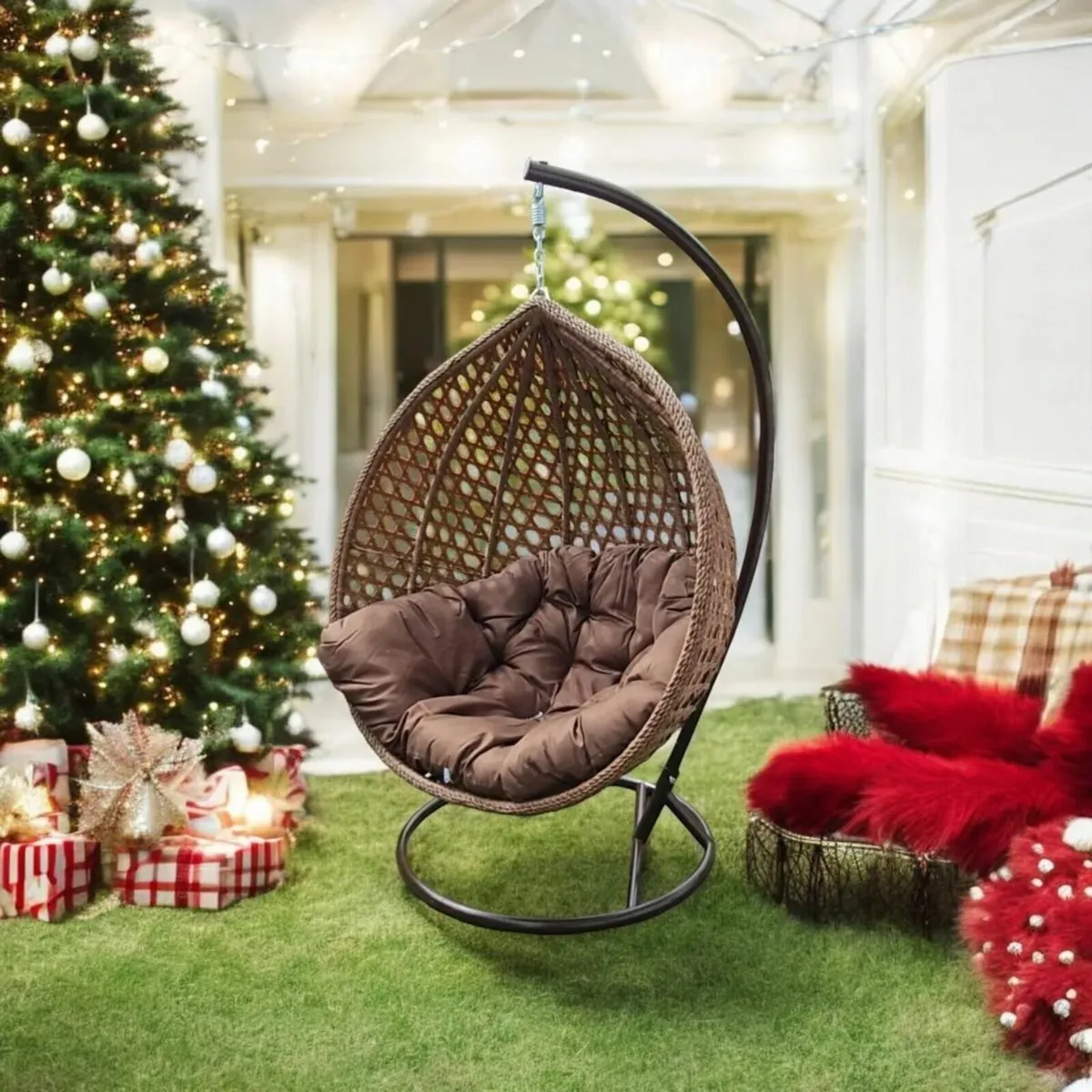 Egg-chair-with-cushion swing chair brand new - Image 1