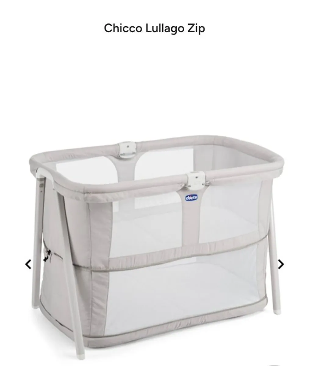 Chicco Lullago Zip Expandable Playpen, Crib & Travel Crib - Image 1