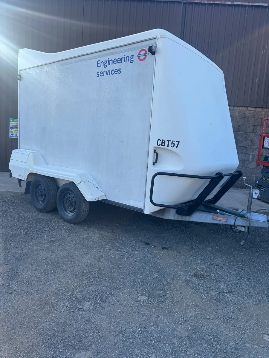 Indespension 10ft x 6ft Tow a Van Box Trailer - Image 1