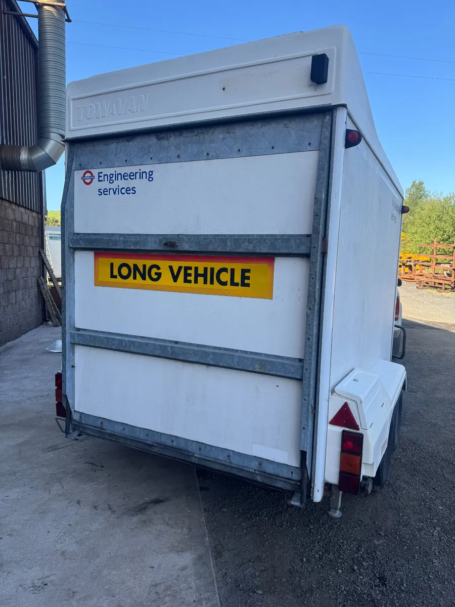 Indespension 10ft x 6ft Tow a Van Box Trailer - Image 2