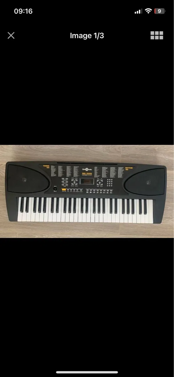 Gear4Music 3000 piano keyboard never used - Image 2