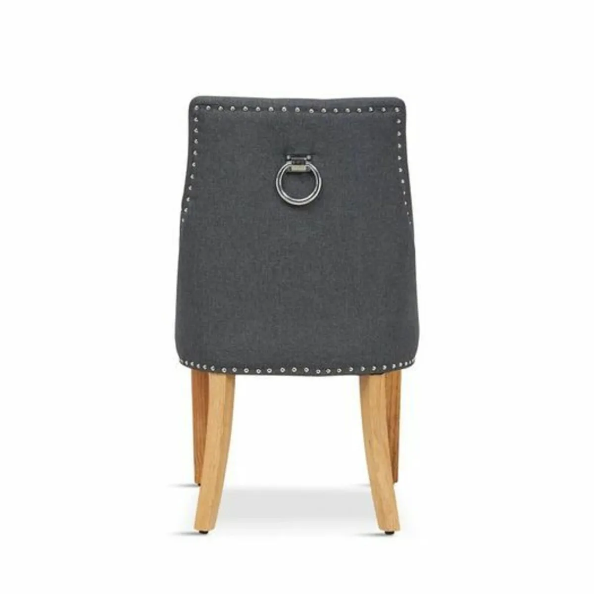 Barhorst Fabric Upholstered Side Chair in Grey - Image 2