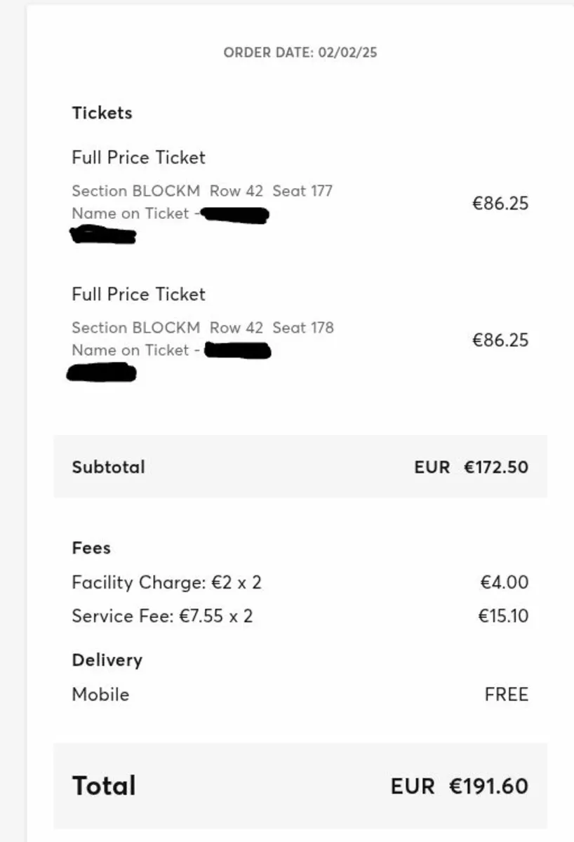 2 Kevin Hart Tickets