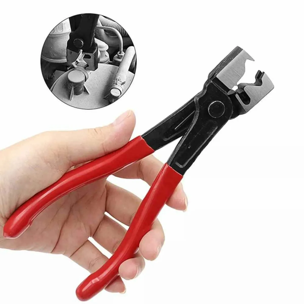 Car Oil Hose Crimping Plier Tool Vise Pipe Clamp C - Image 1