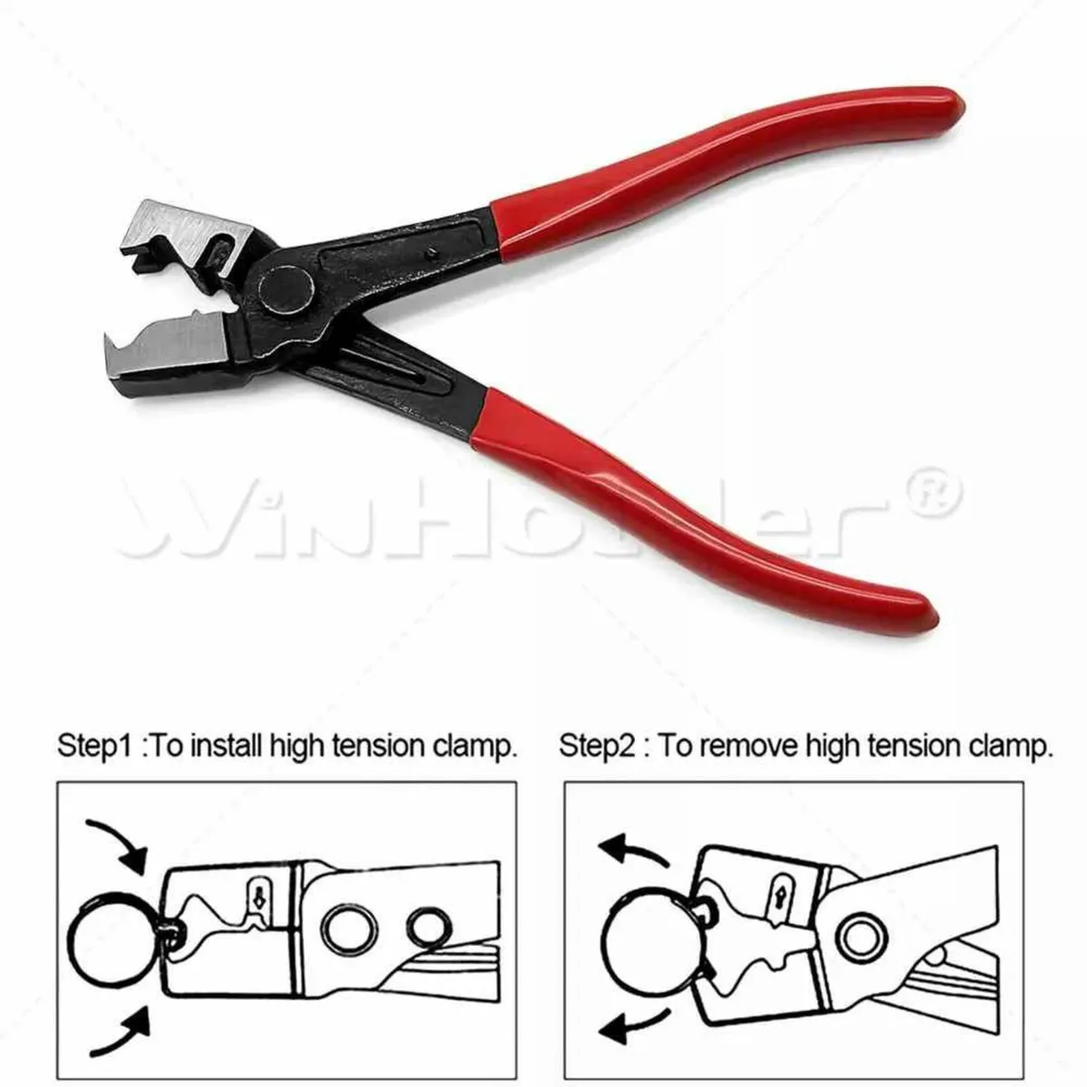 Car Oil Hose Crimping Plier Tool Vise Pipe Clamp C - Image 2