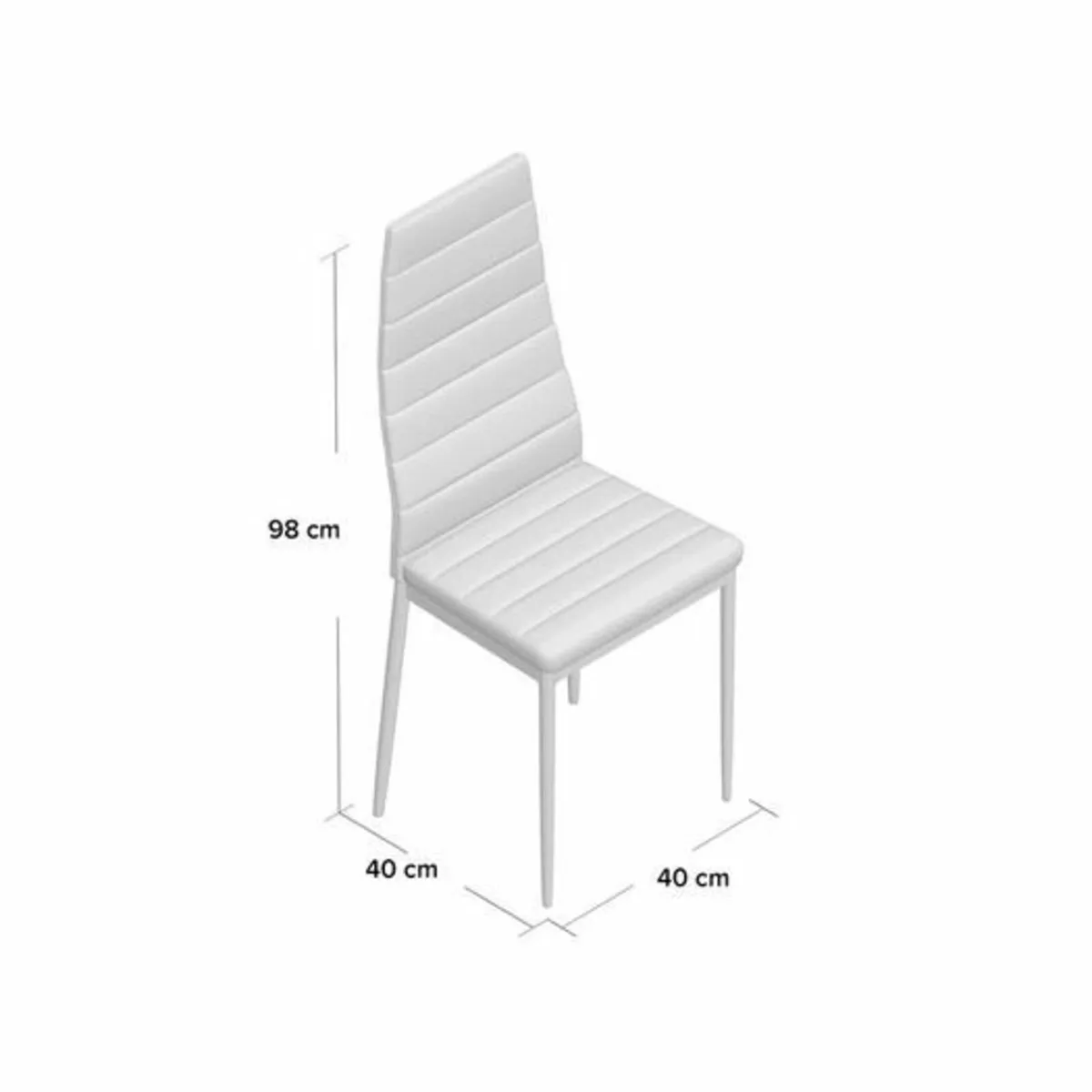 Melrose Upholstered Dining Chair (Set of 4) - Image 3