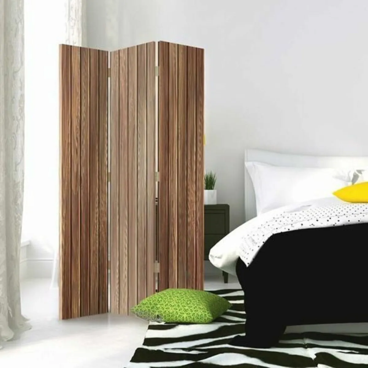 Oakhur 170Cm H Folding Room Divider - Image 2