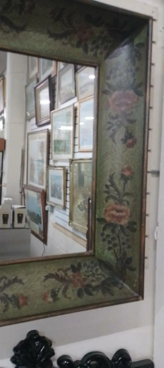 Large Very Decorative Wall Mirror - Image 2