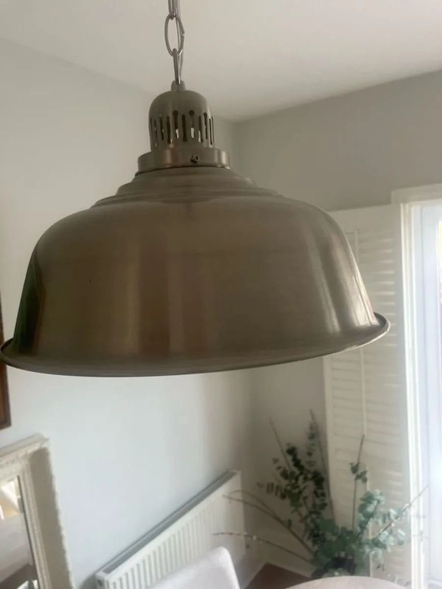 Chrome ceiling lights - Image 2