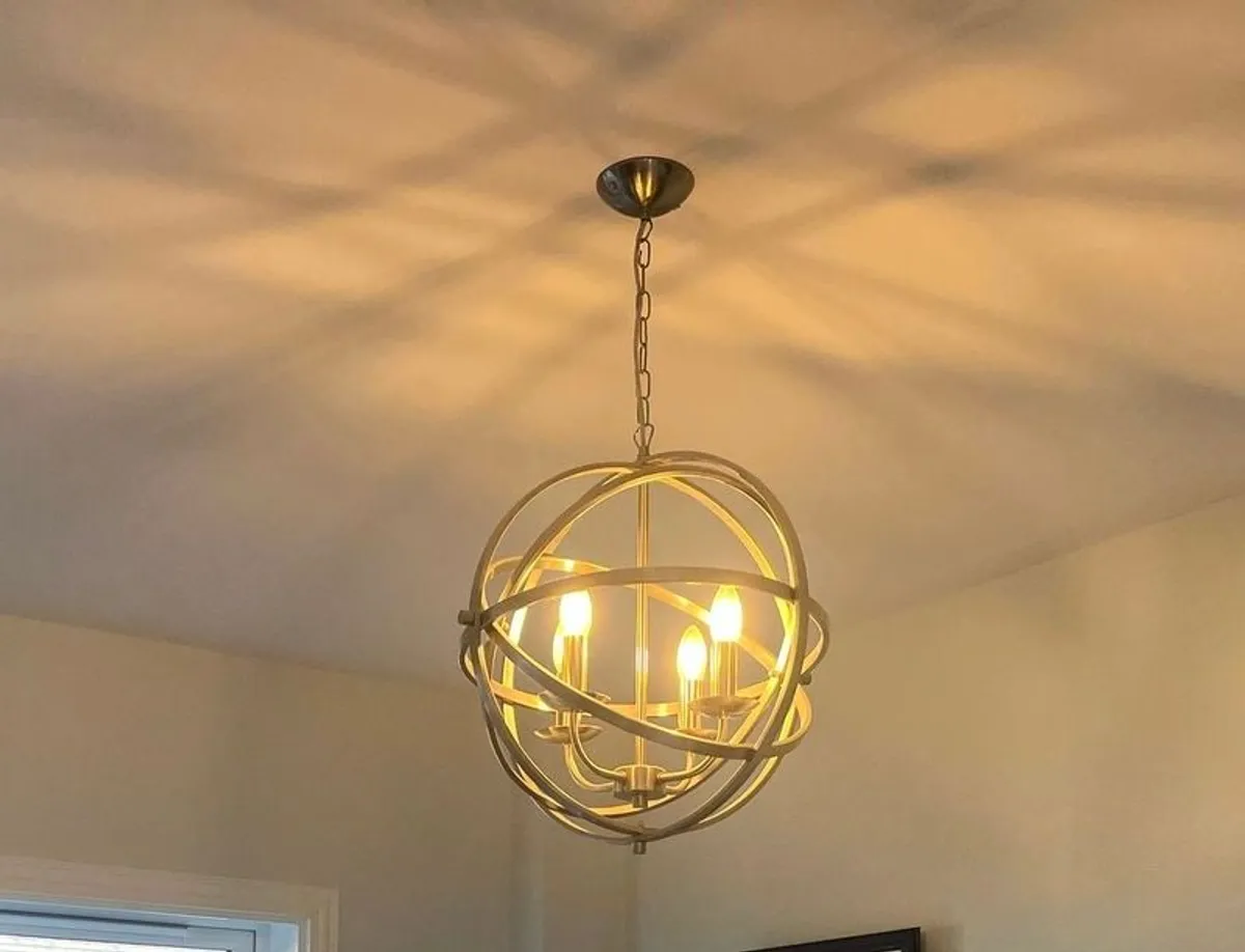 Chrome ceiling lights - Image 3