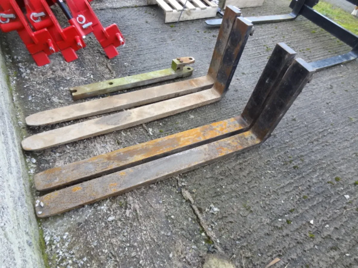 Pairs of Pallet Forks - Image 1