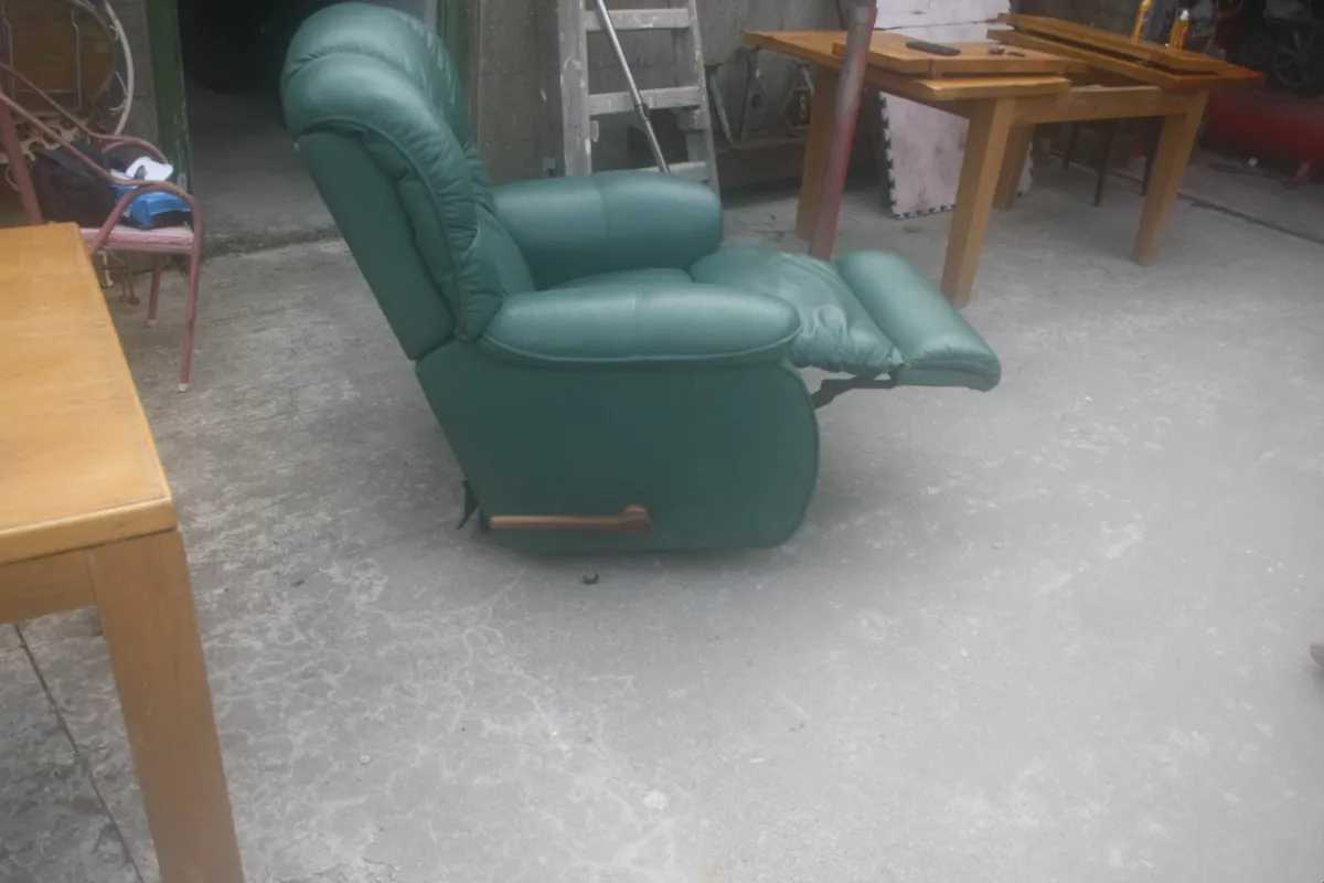 Leather Arm Chair - Image 1