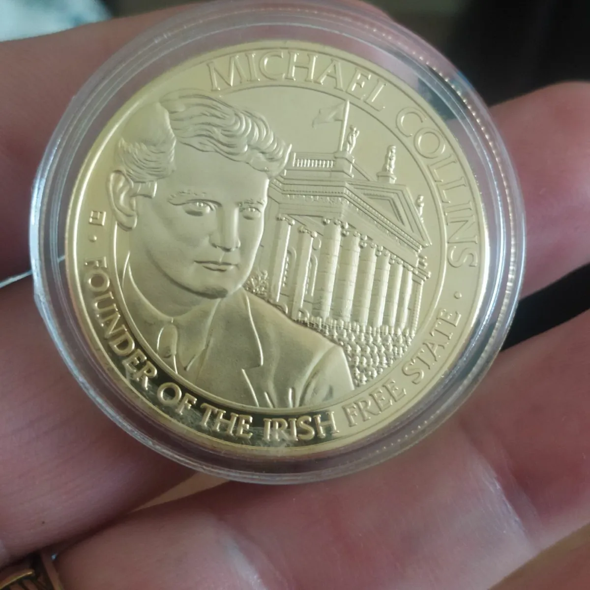 Michael Collins coin  proclamation Ireland - Image 2