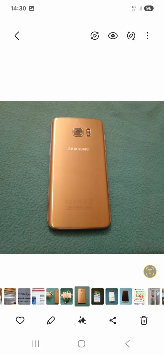 Samsung galaxy S7 Edge GOLD  (Unlocked). - Image 3