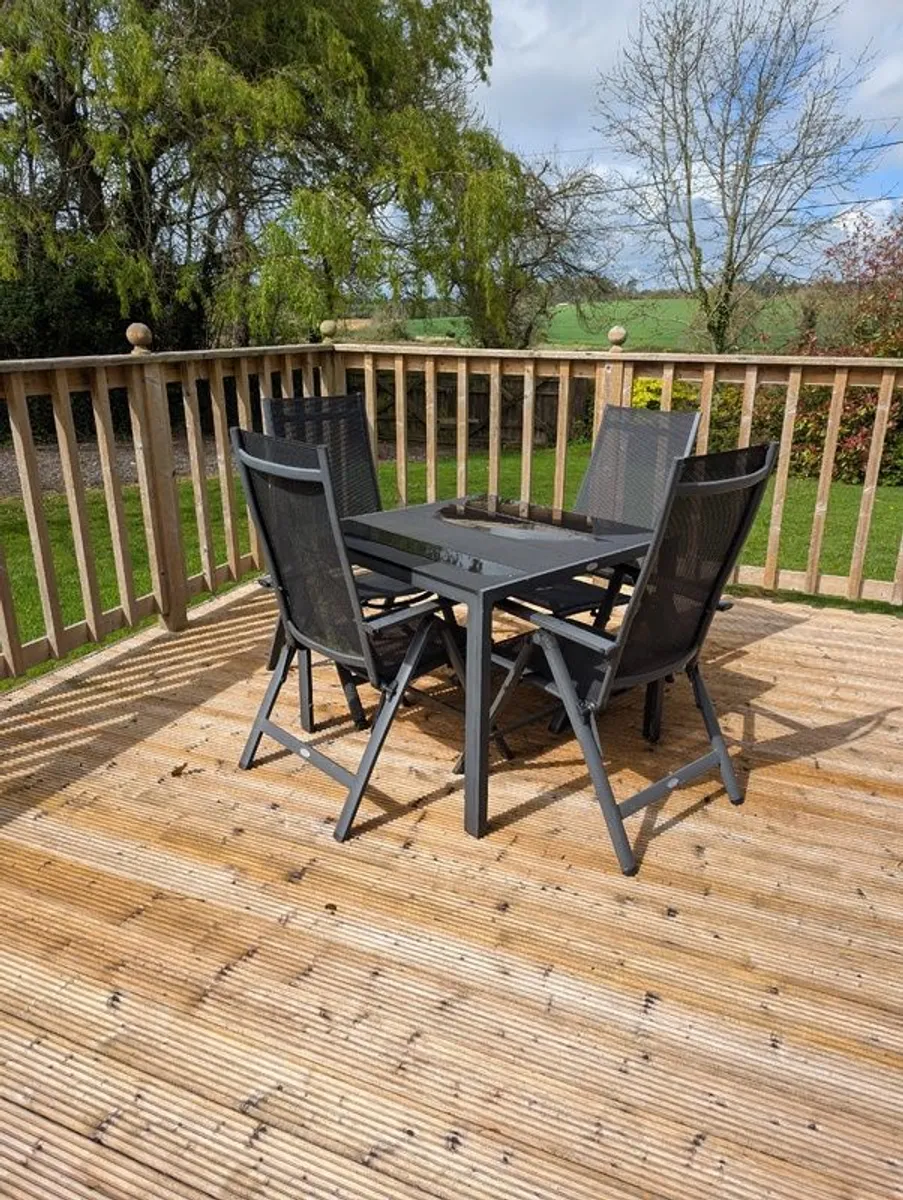 Garden dining set - Image 1