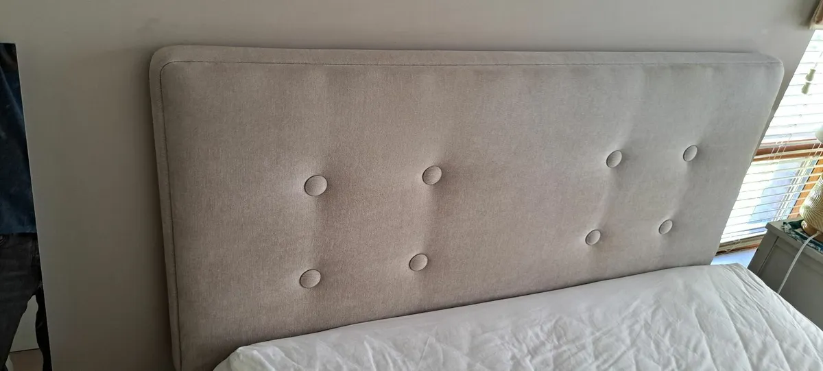 Double Ottoman storage bed & matching headboard - Image 3