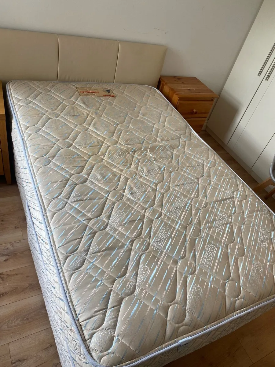 Double bed, base and headboard - Rathmines