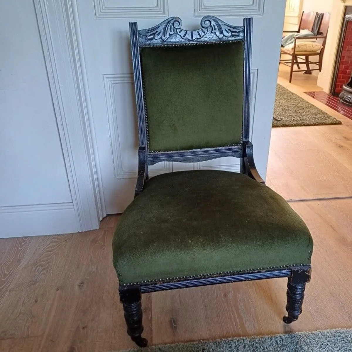 beautiful queen anne chair price drop - Image 1