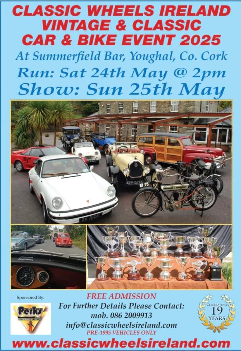 Vintage & Classic, Car & Bike Event 2025
Farrell’s - Image 1