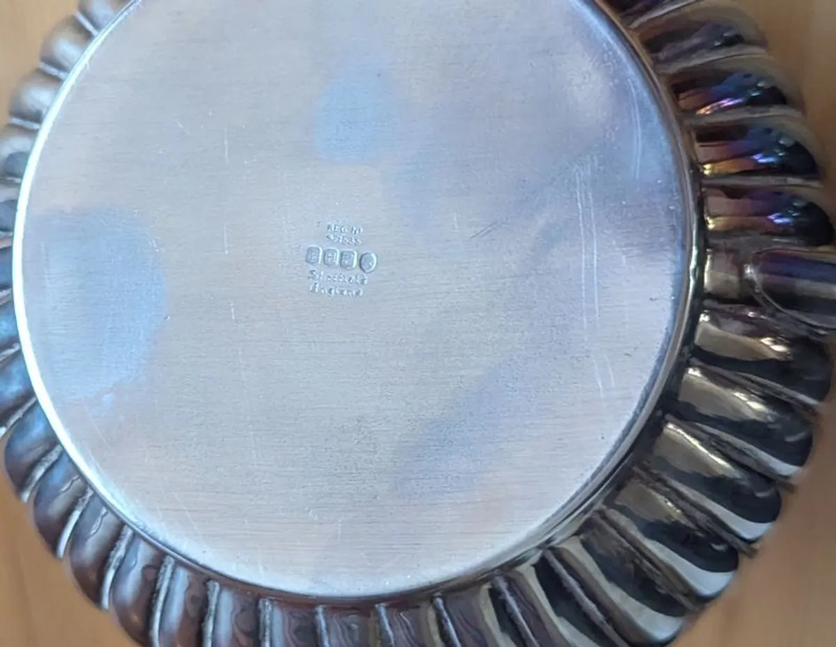 Sheffield Silver plated tea set - Image 2