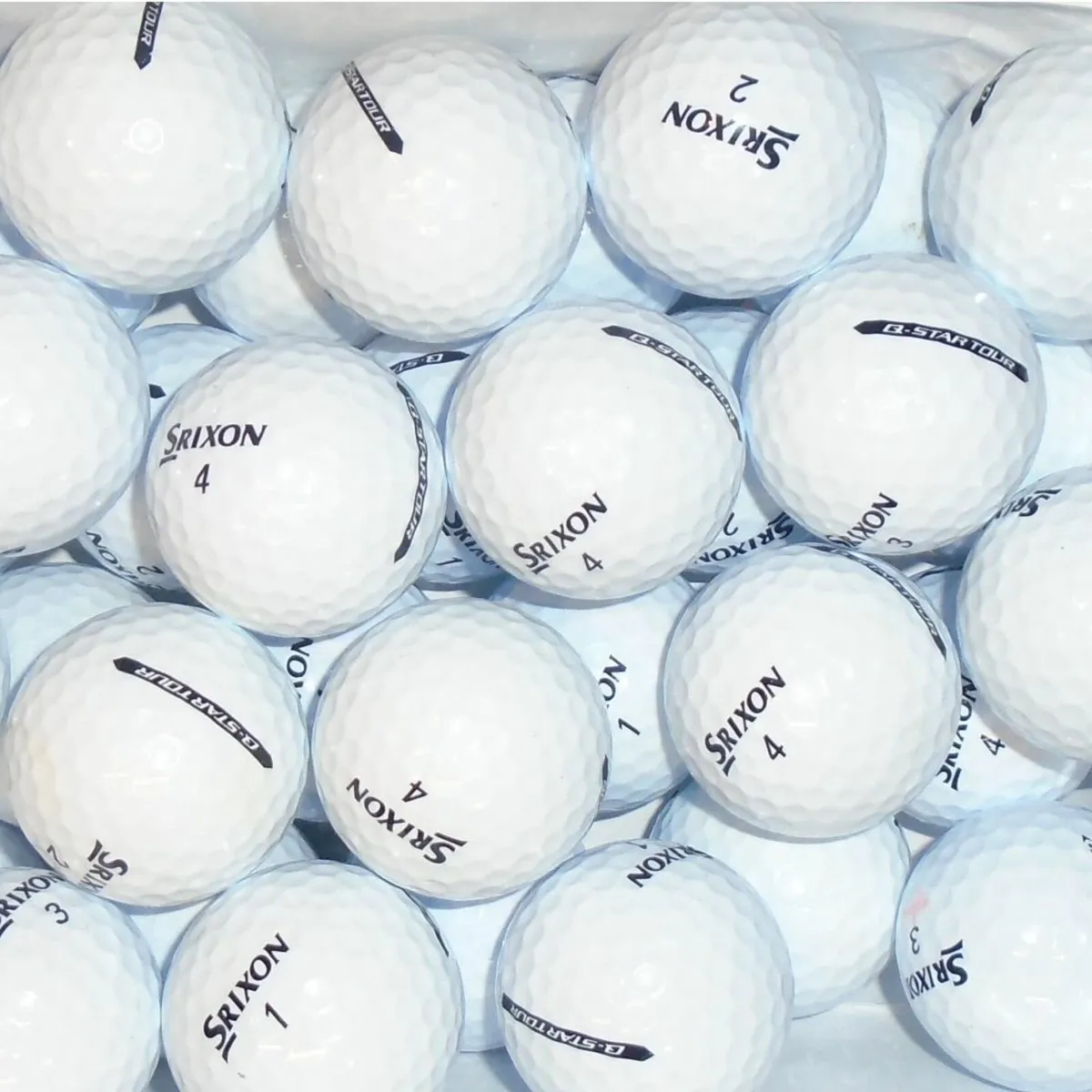 Srixon Q-Star Tour Pearl/A Grade Lake Balls - 18