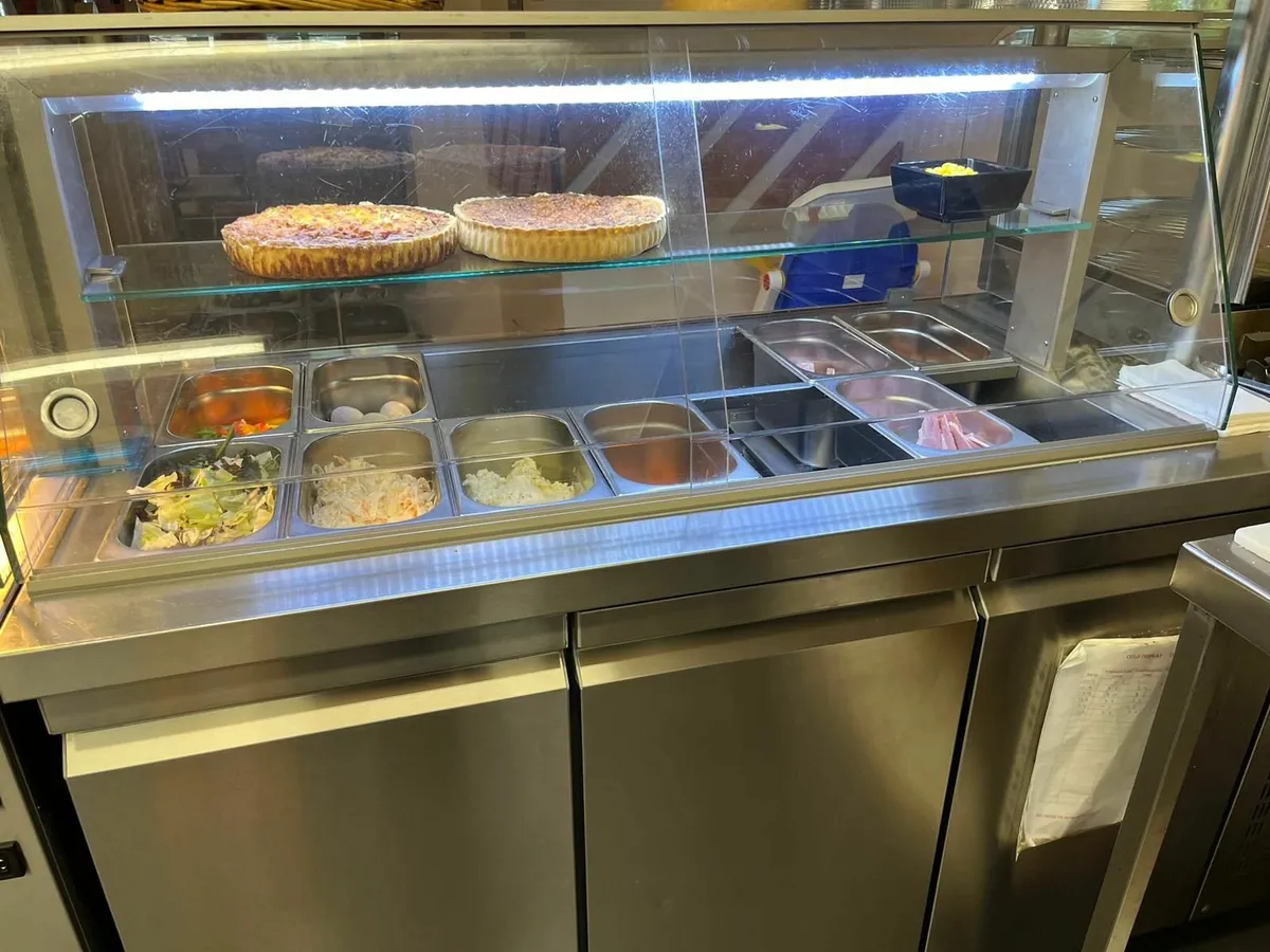 Refrigerated Counter with Cold Storage - Image 1