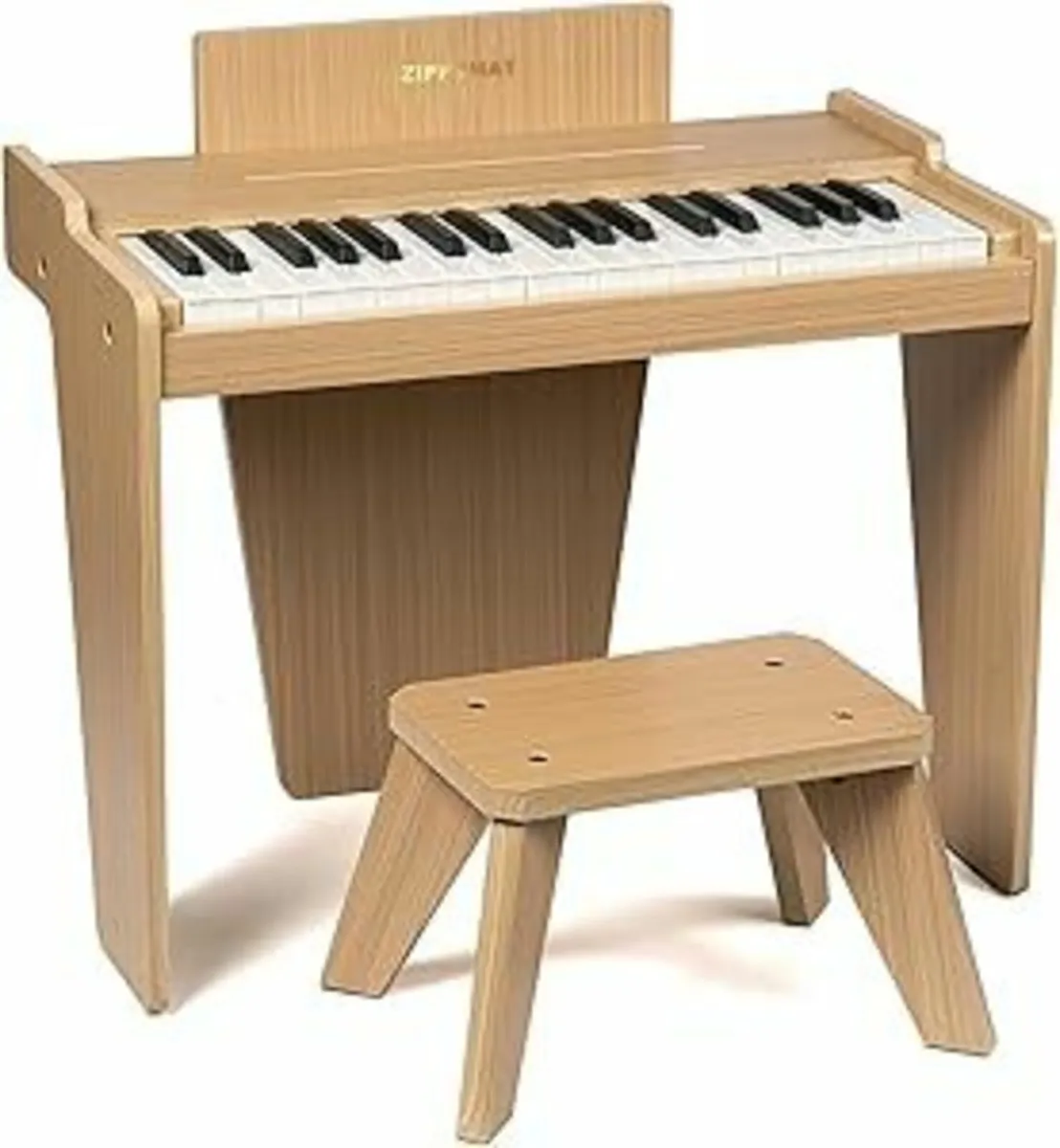 Kids Piano Keyboar 37 Keys Digital Music Oak - Image 2