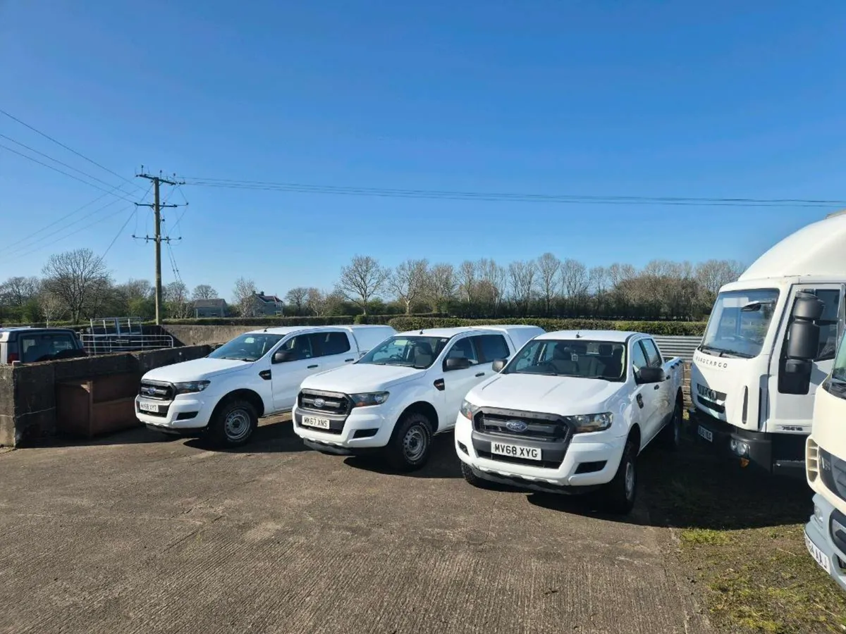 4x4 ford ranger choice of 3 £6500-£7500 - Image 1