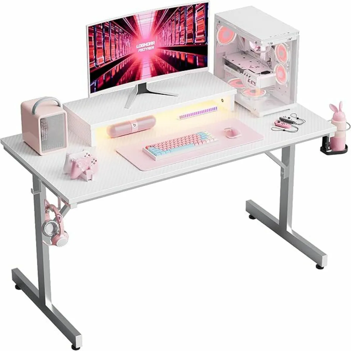 Gaming Desk Monitor Stand 106x50cm Office bedroom - Image 3