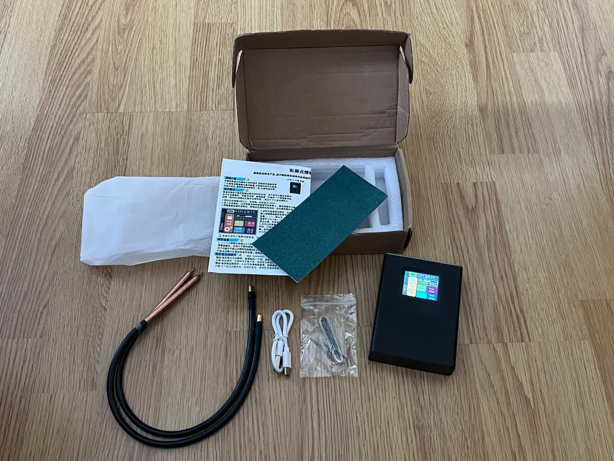 Portable Spot Welder - Power Bank 2 in 1 - Image 1