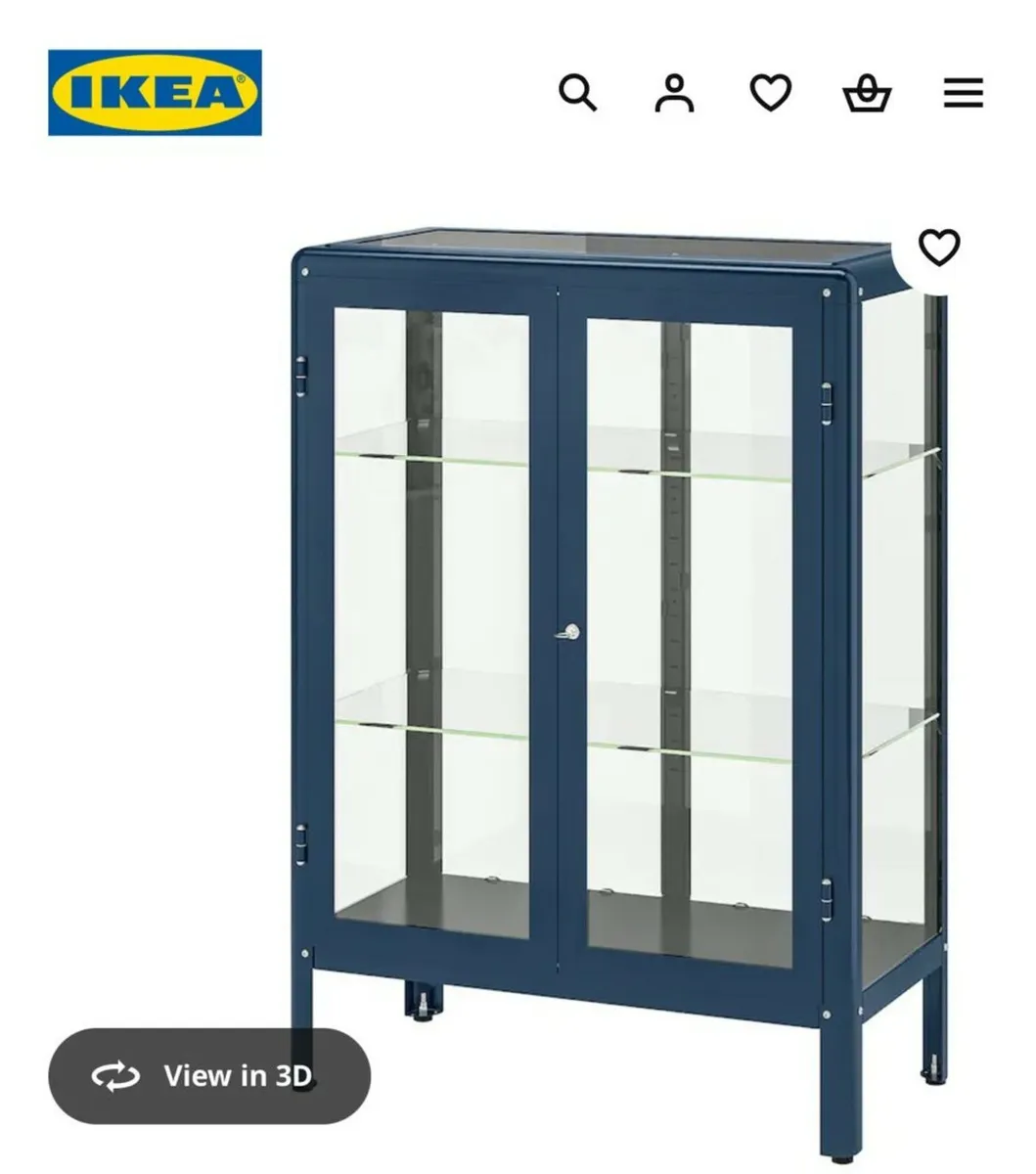 IKEA Cabinet FABRIKO (unopened) - Black Blue - Image 3