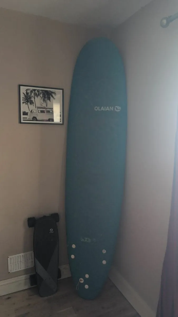 OLAIAN Foam surfboard 7'8" - Image 1