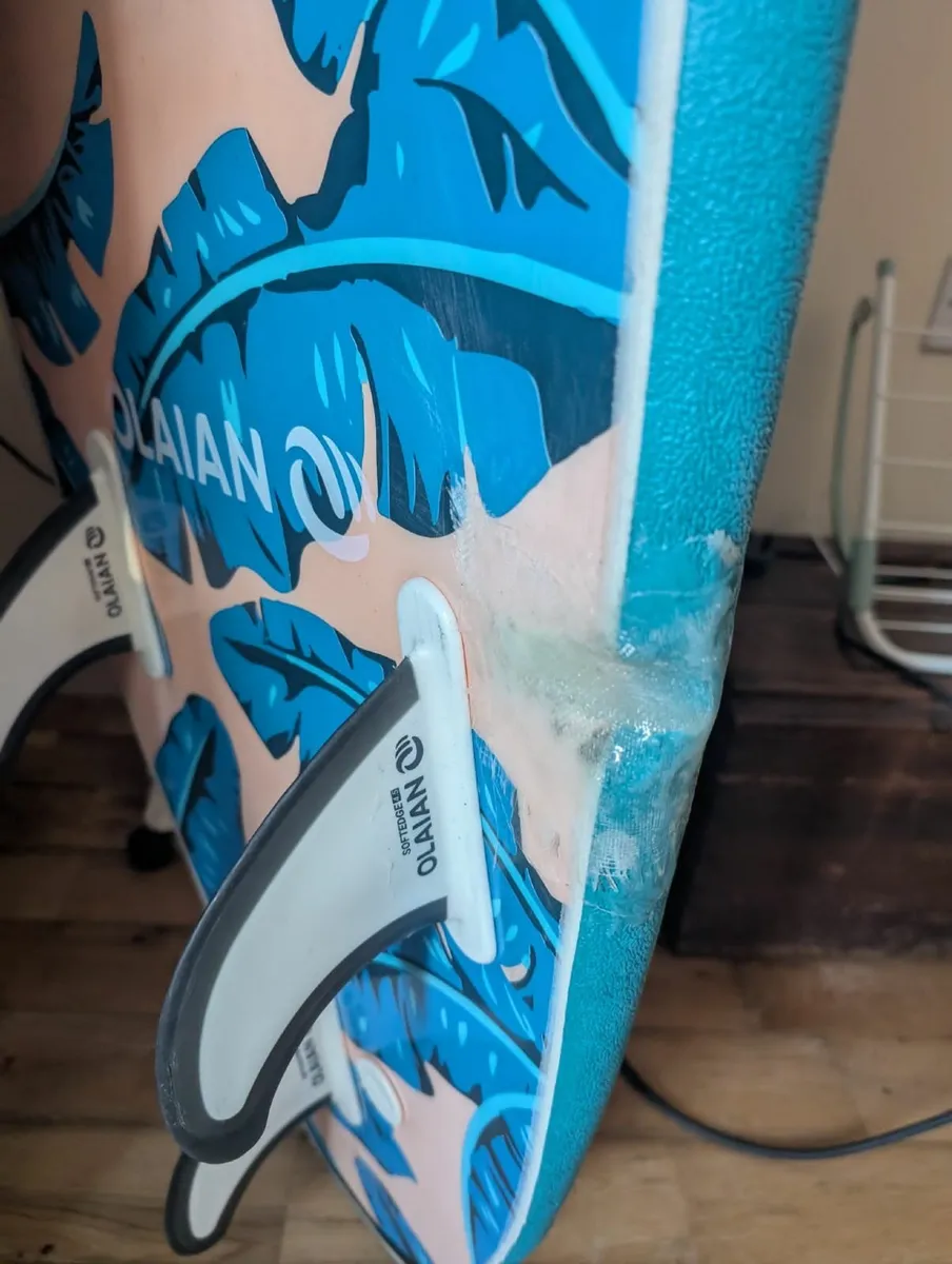 OLAIAN Foam surfboard 7'8" - Image 3