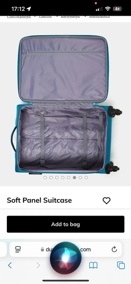4 Medium Suitcases - Image 2