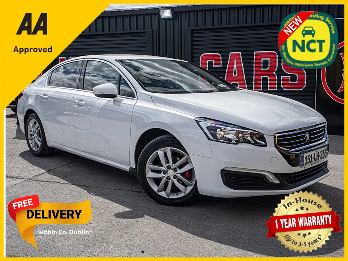 2015 Peugeot 508 1.6hdi/New T-Belt/1yr Warranty - Image 1