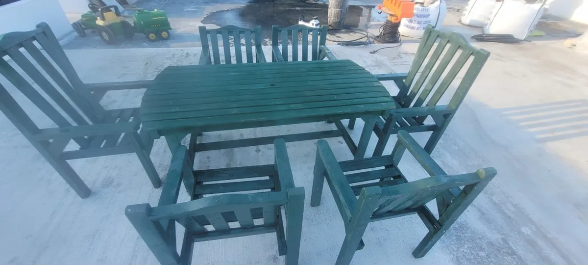 Outdoor Table & Chairs - Image 2