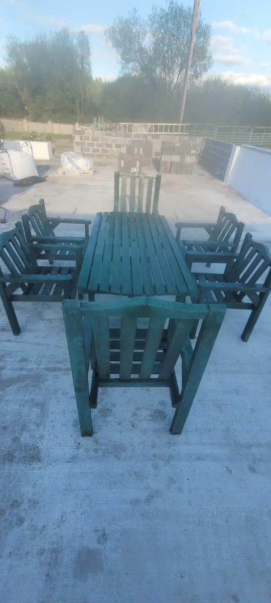 Outdoor Table & Chairs - Image 1