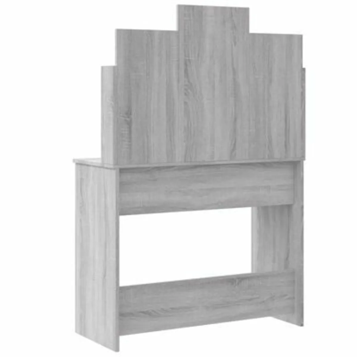 Free P&P] Grey Dressing Table With LED Lights - Image 3