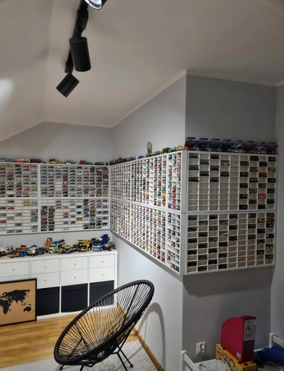 Cars Shelf Cabinet Display Organizer Hot Wheels - Image 1