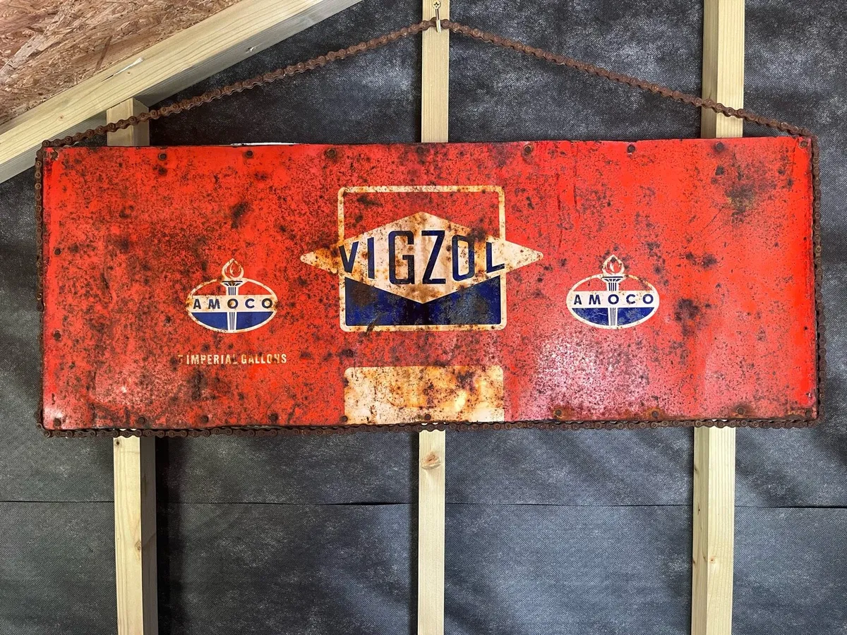 Vigzol Amoco Sign