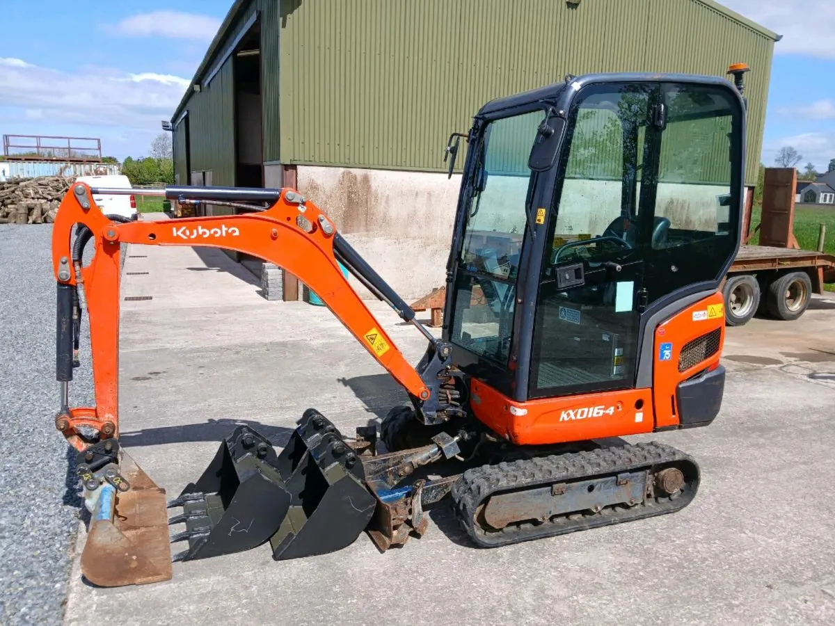 2017 kubota kx016-4 - Image 1