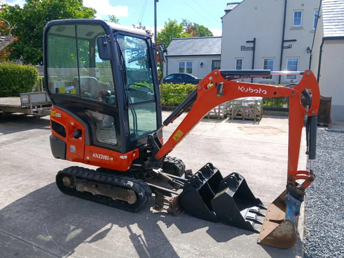 2017 kubota kx016-4 - Image 4