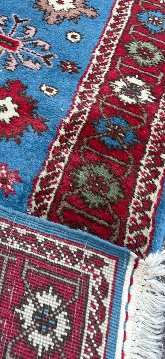 FLASH SALE! Was 550 now 450 ! A Very Nice Hand Knotted Kazak Runner - Image 2