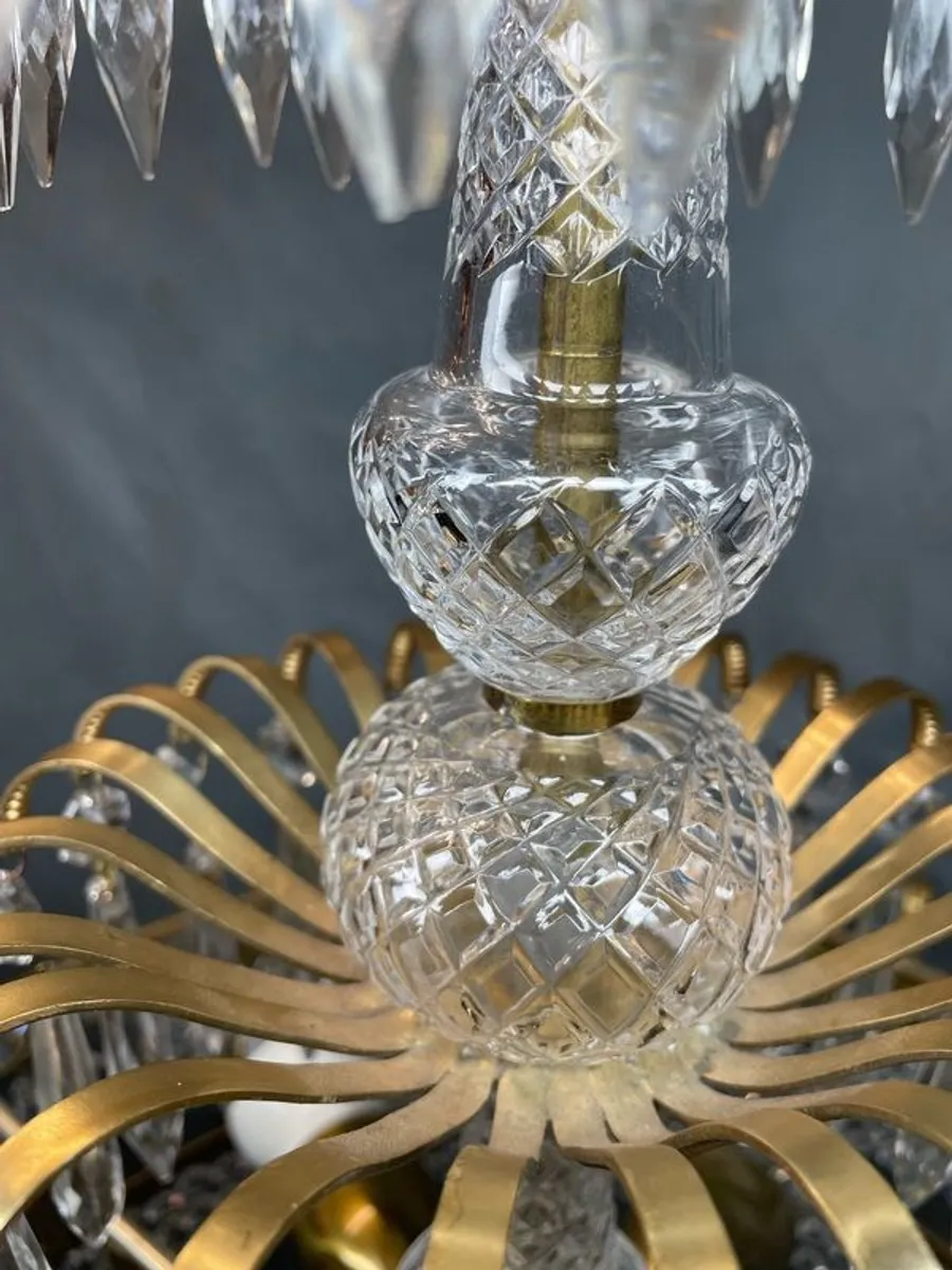 FLASH SALE ! Was 695 Now 575 ! Exceptional Large Empire Style Vintage French Chandelier. - Image 4