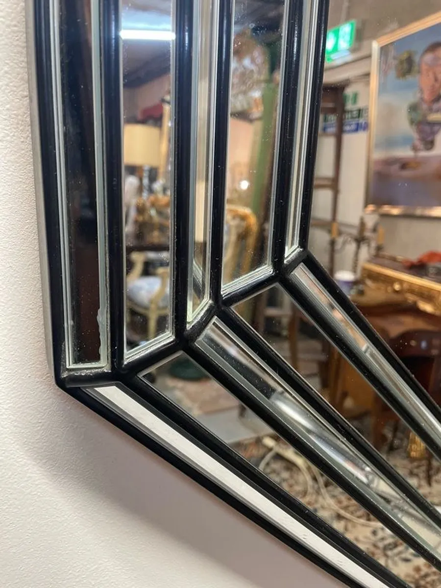 FLASH SALE ! Was 395 Now 325 ! Beautiful Mid-Century Octagonal Mirror. - Image 4