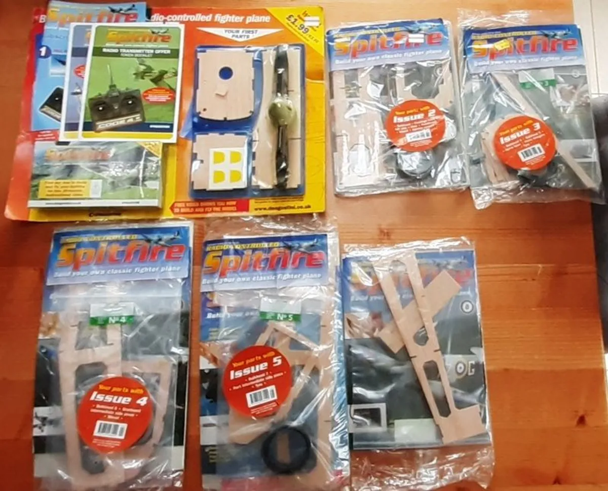 Remote Control Spitfire Parts - Image 1