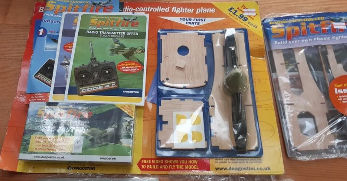 Remote Control Spitfire Parts - Image 2