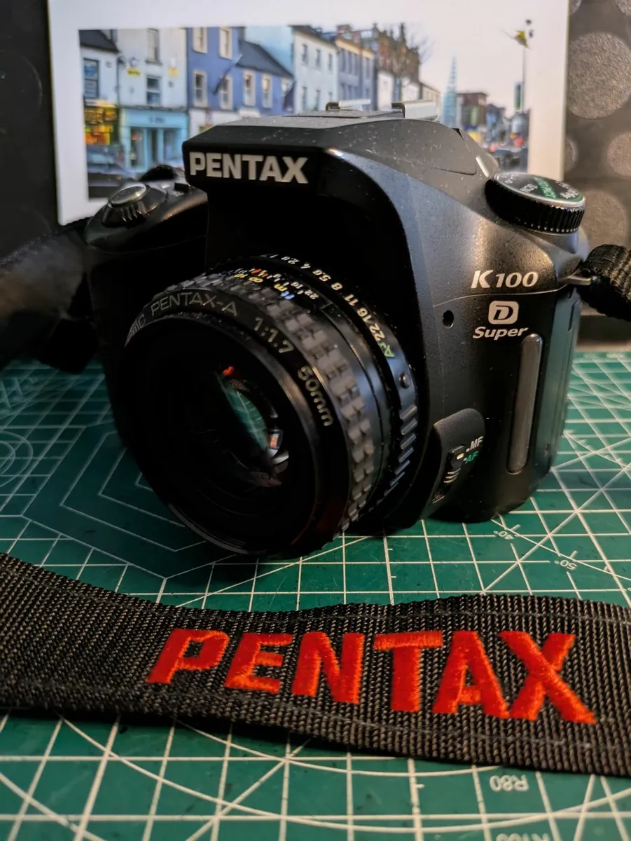 Pentax K100D Super CCD DSLR camera +50/1.7💥 - Image 2