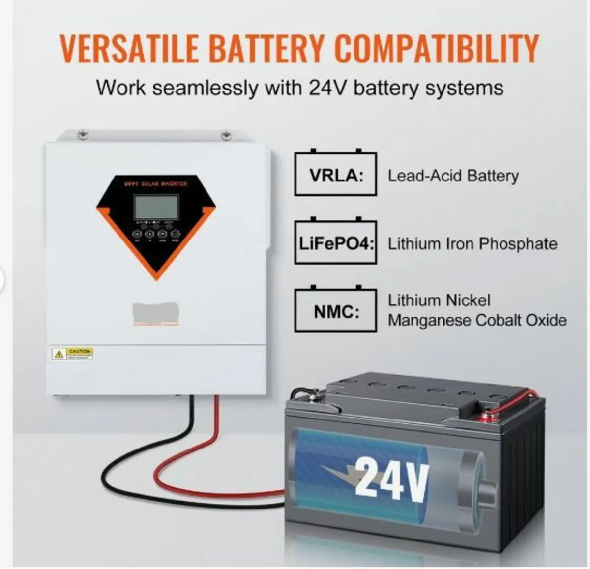 Hybrid Solar Inverter Charger 3500W 230V - Image 4