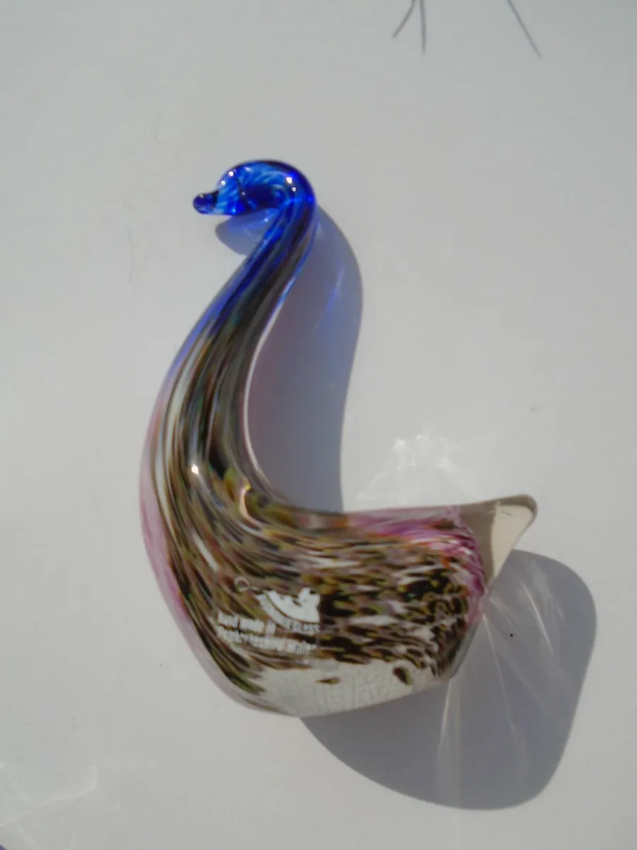 Avondale glass swan,Home decor,Ornament - Image 4